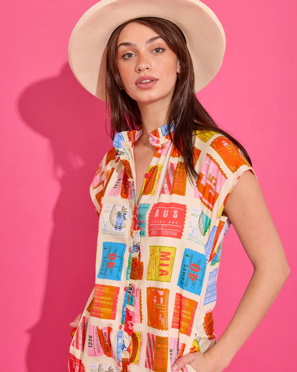 Margot Dress in Voyage