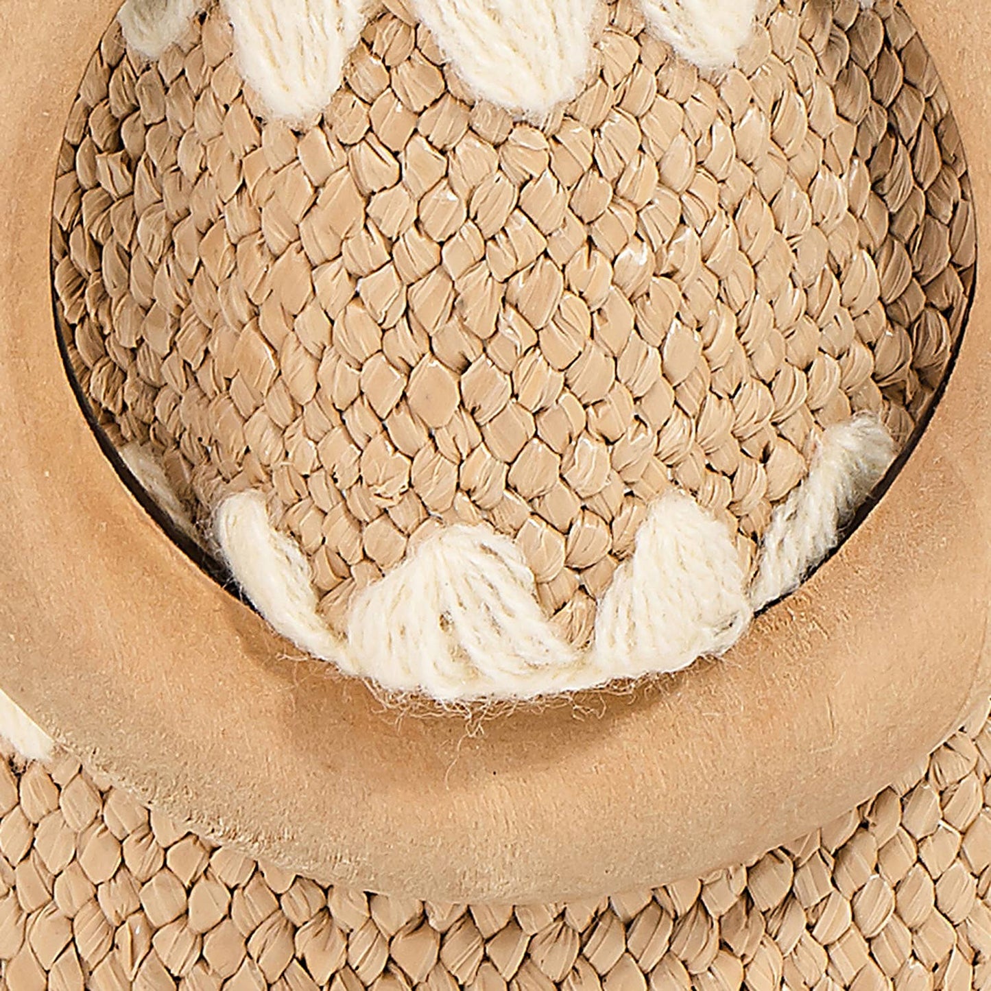 Braided Round Buckle Belt