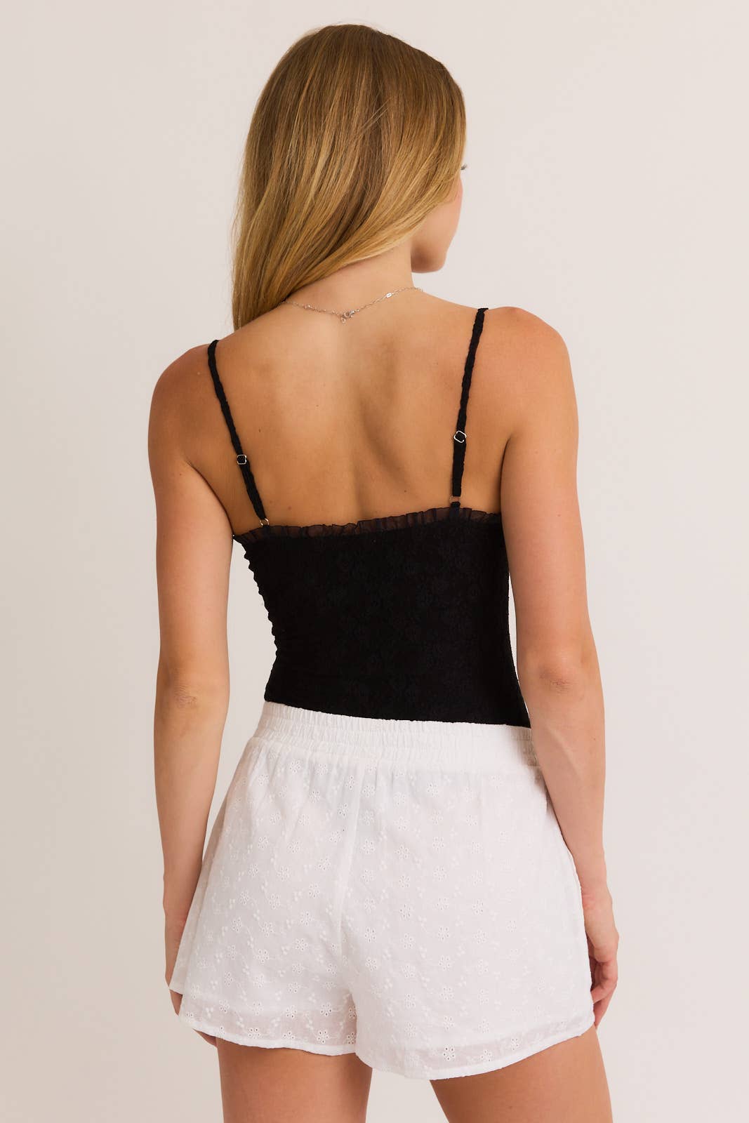 Sweatheart Bodysuit | Black