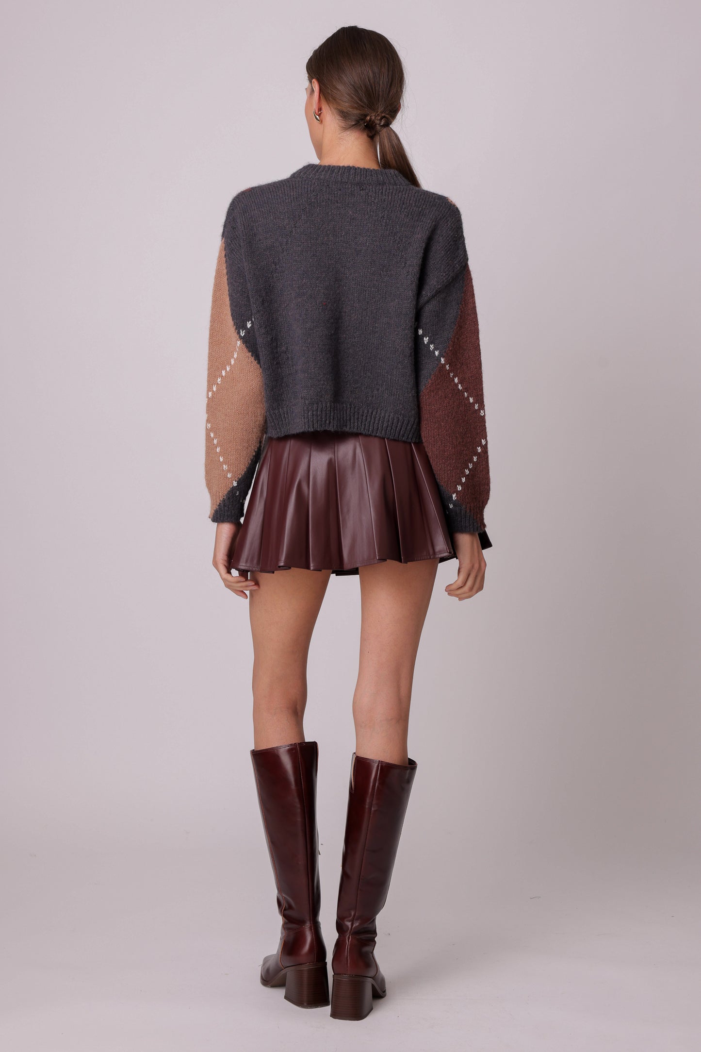 Cole Sweater | Argyle Multi