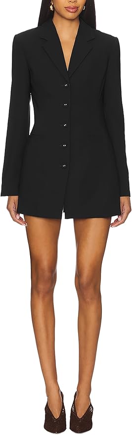 Peralta Blazer Romper-Black – BABE NOLA