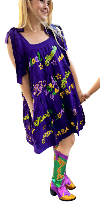 Adult Mardi Explosion Dress