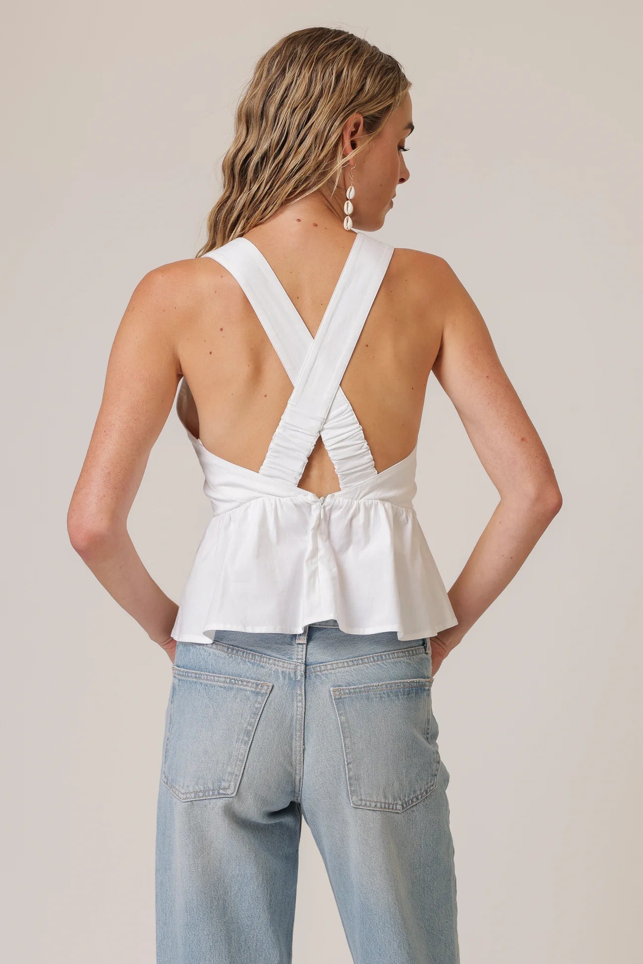 Essie Peplum Top
