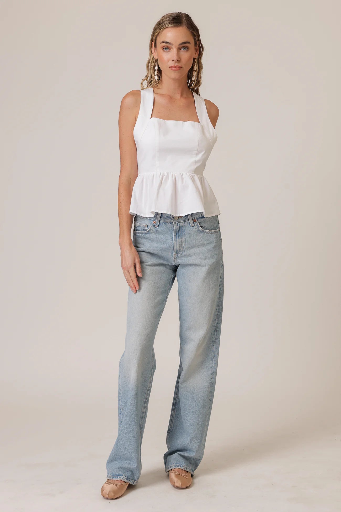 Essie Peplum Top