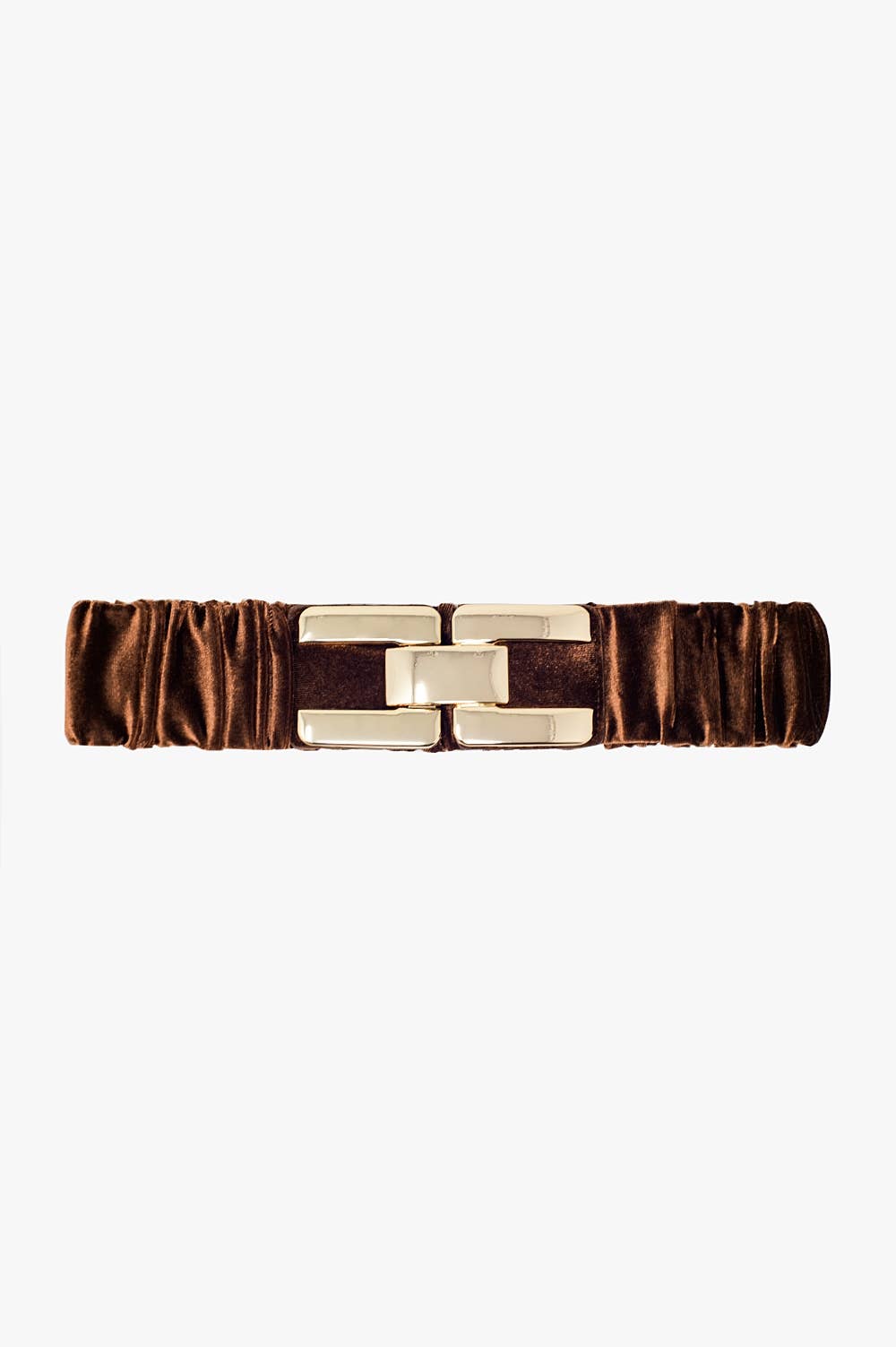 Brown Velvet Belt