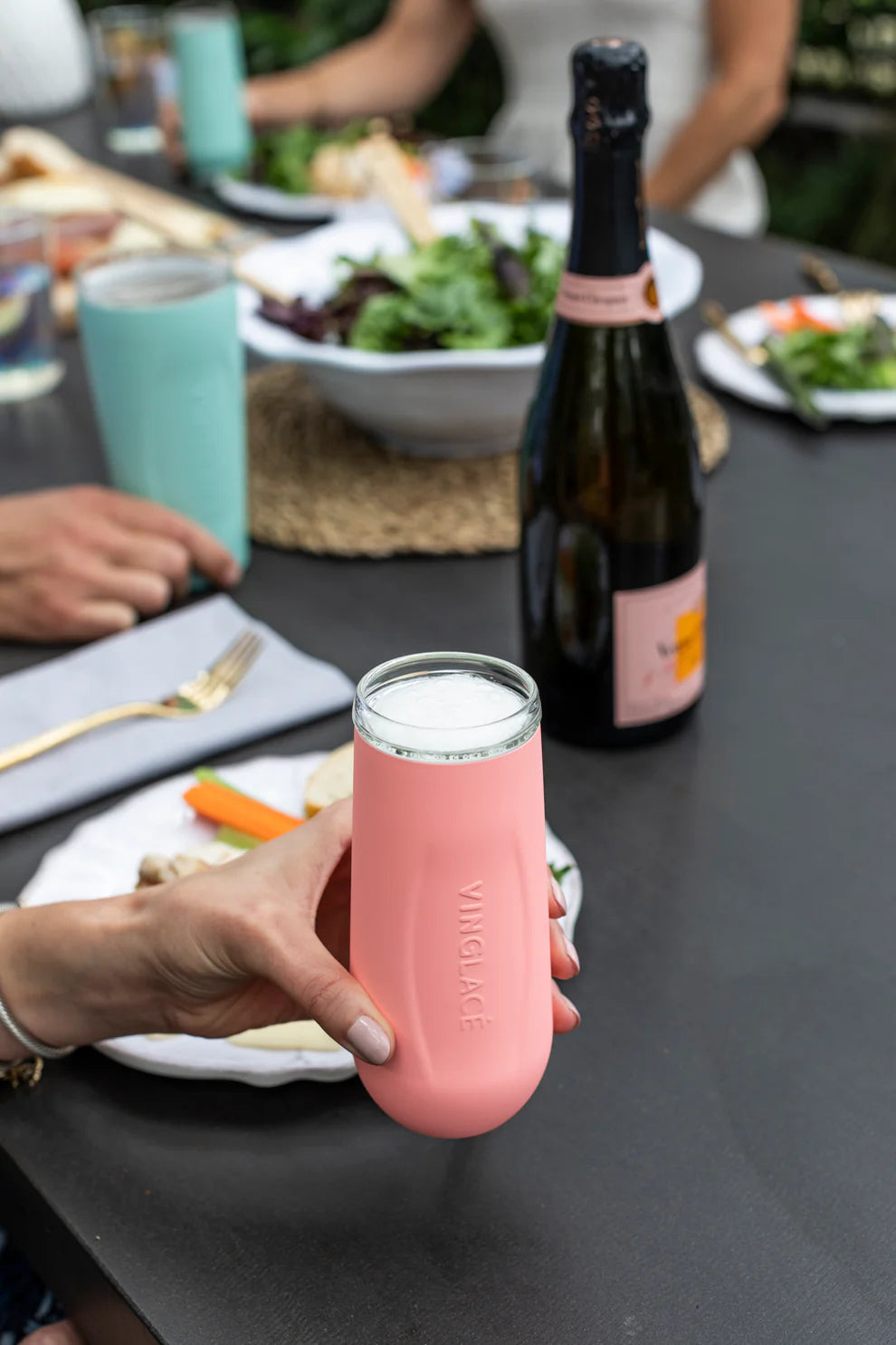 Vinglacé Glass Lined Champagne Flute