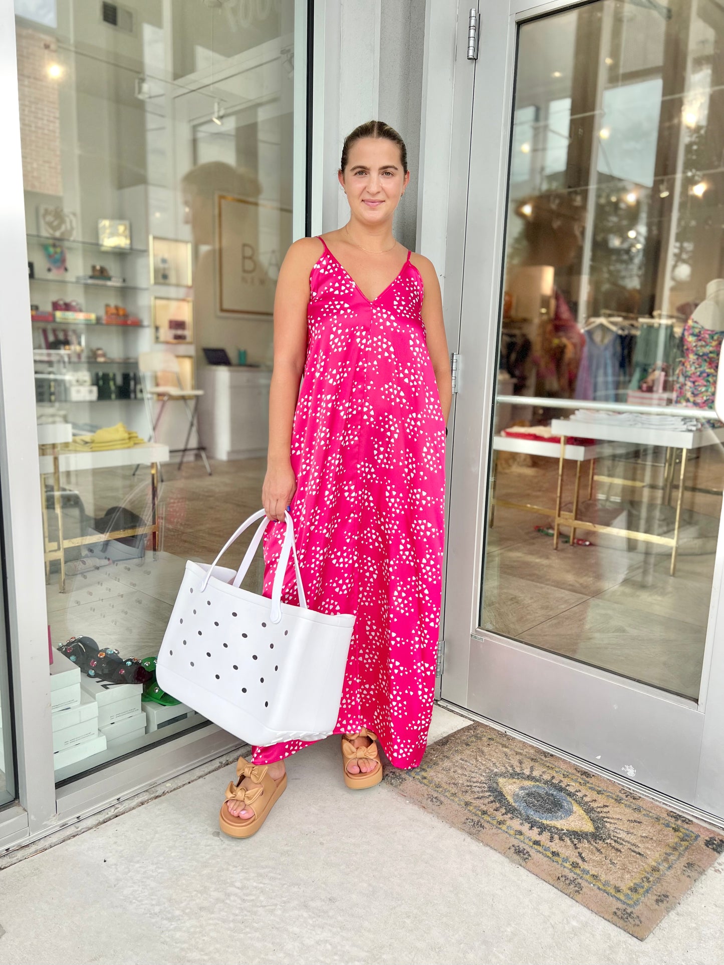 Maia Dress - Fuschia