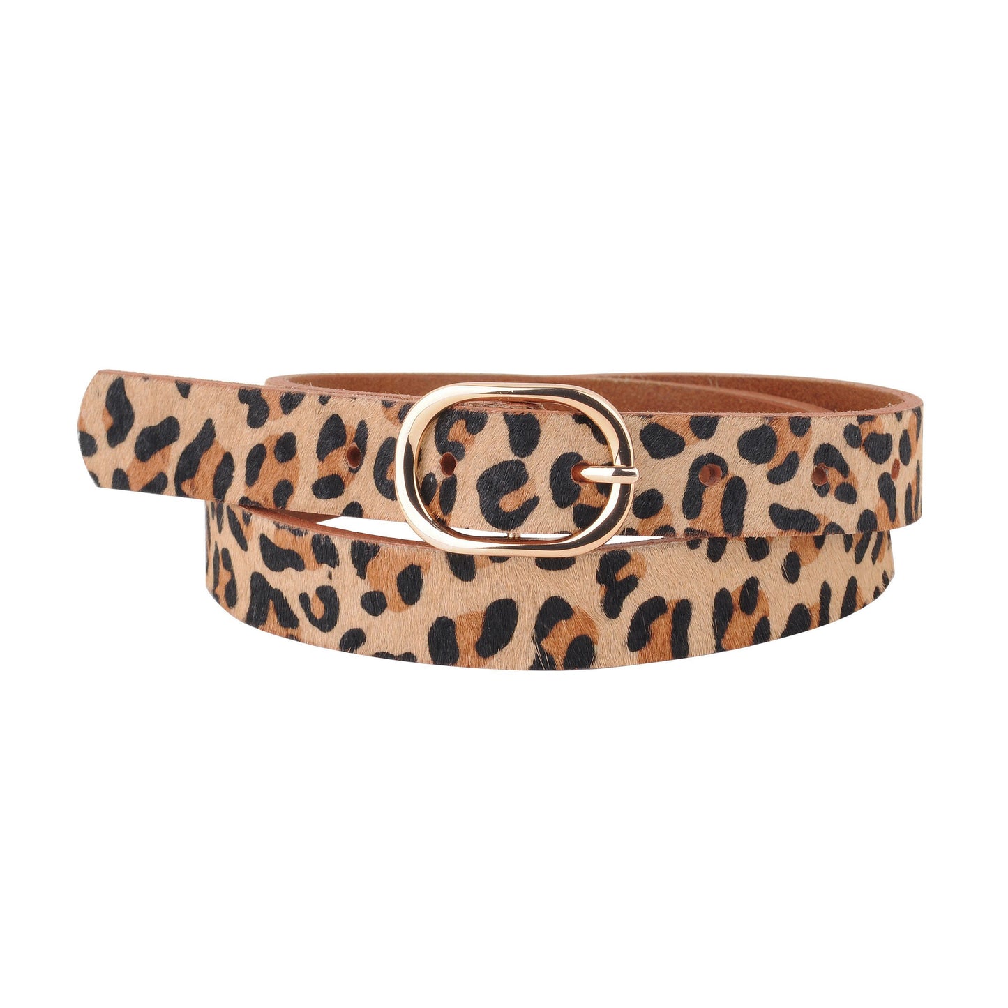 Leopard Genuine Leather Belt