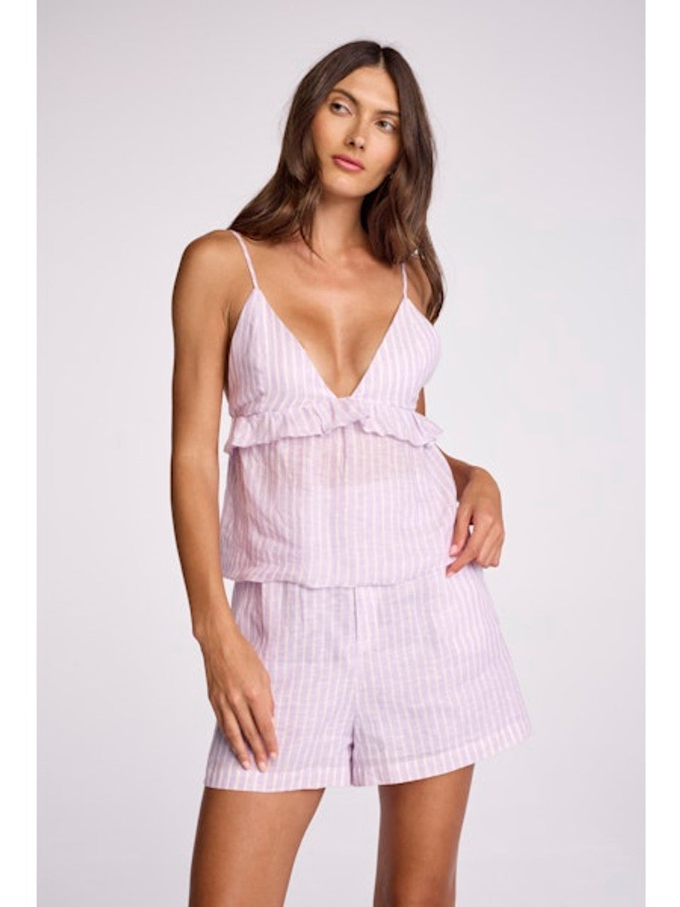 Ruth Cami | Lavendar Strip