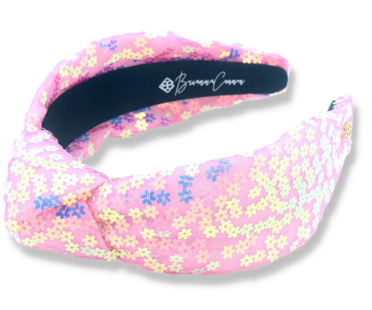 Flower Sequin Headband