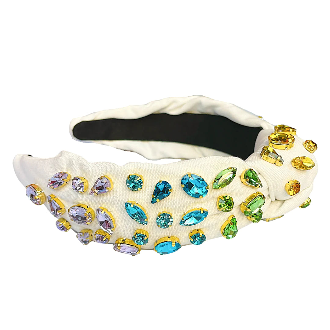 Rainbow Crystal Headband