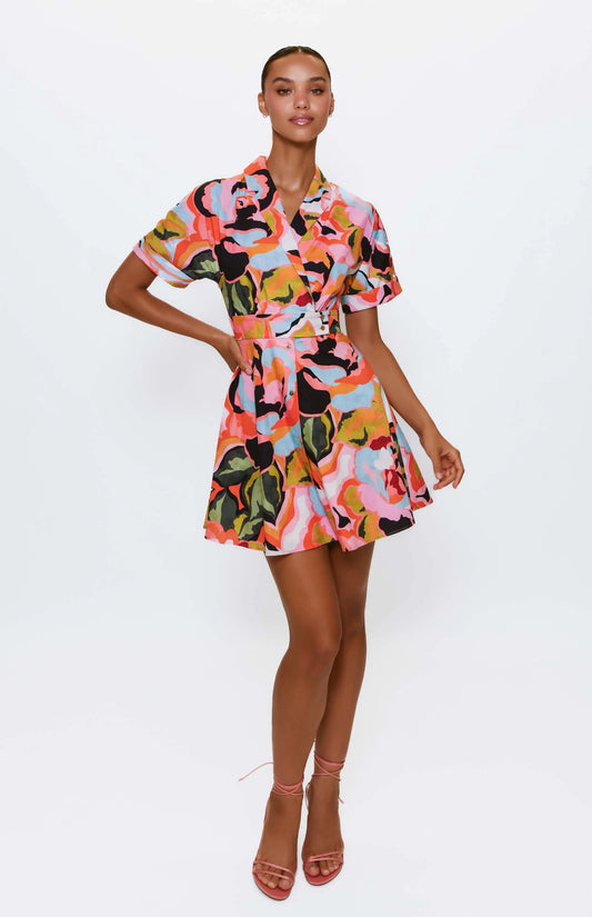 Larsen Belted Mini Dress