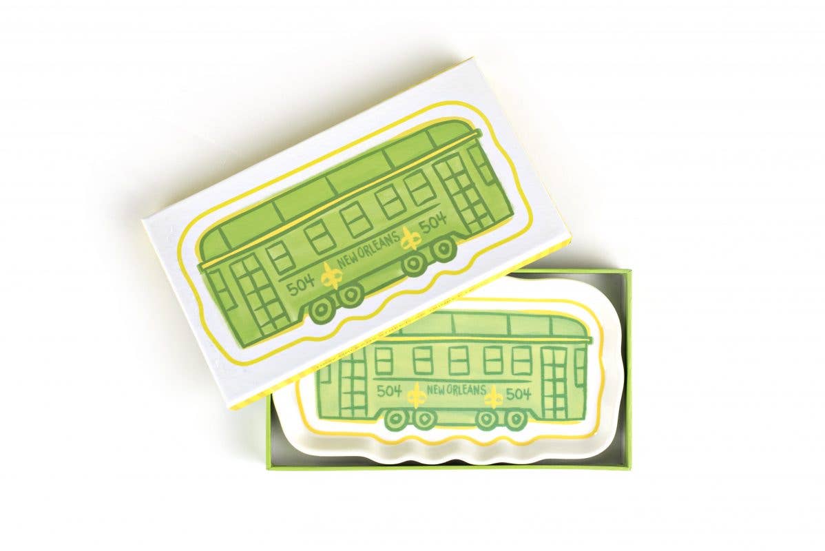 Streetcar Shaped Trinket Tray