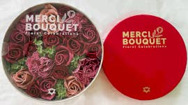 Soap Flowers | Vintage Roses Round Box