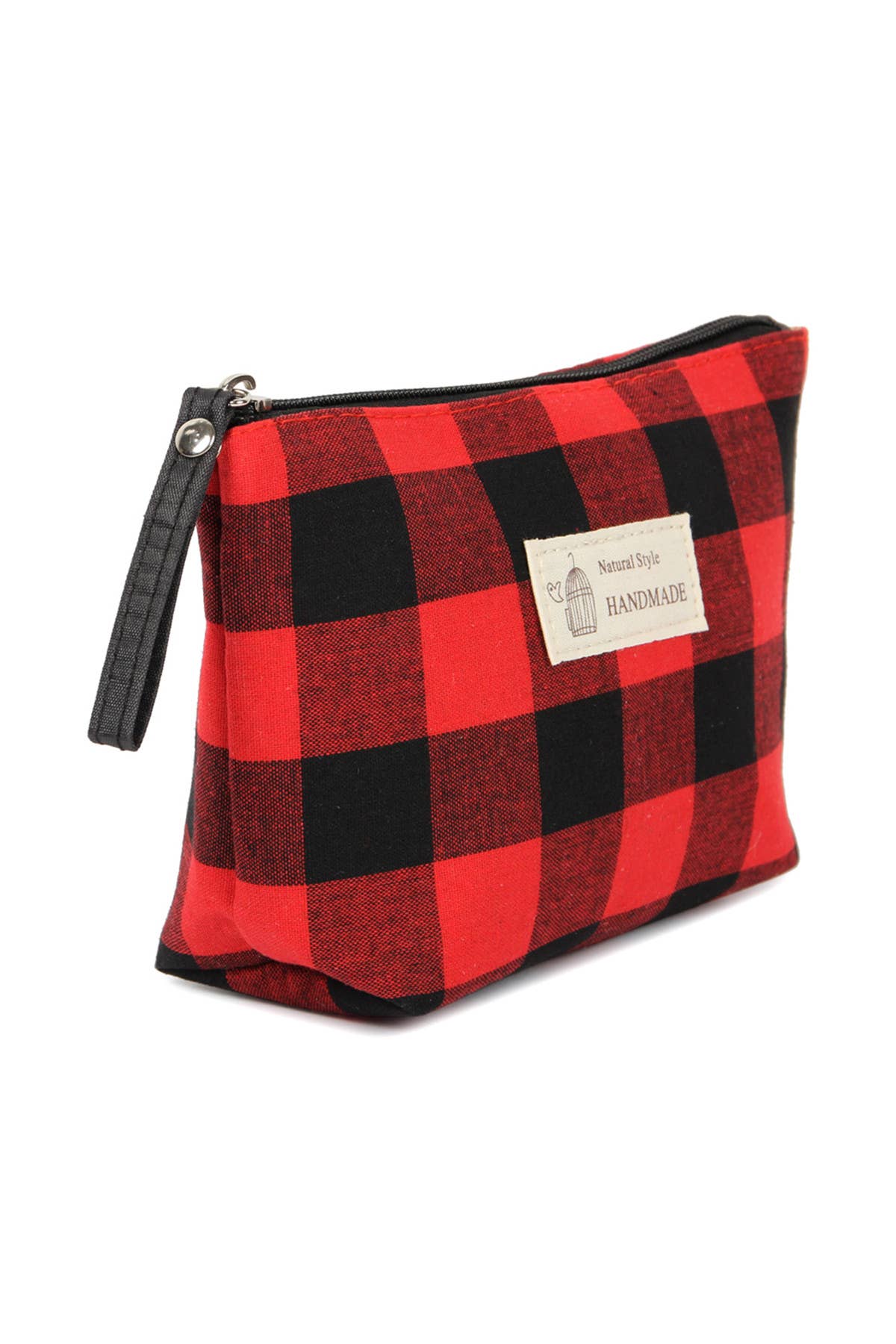 Plaid Cosmetic Bag