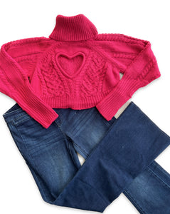 Vera Sweater - Fuschia