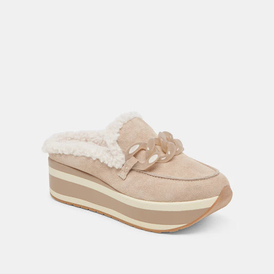 Jamey Plush | Taupe Suede