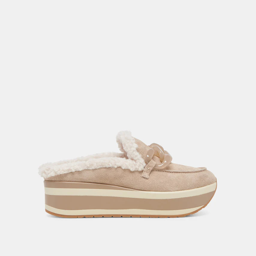 Jamey Plush | Taupe Suede