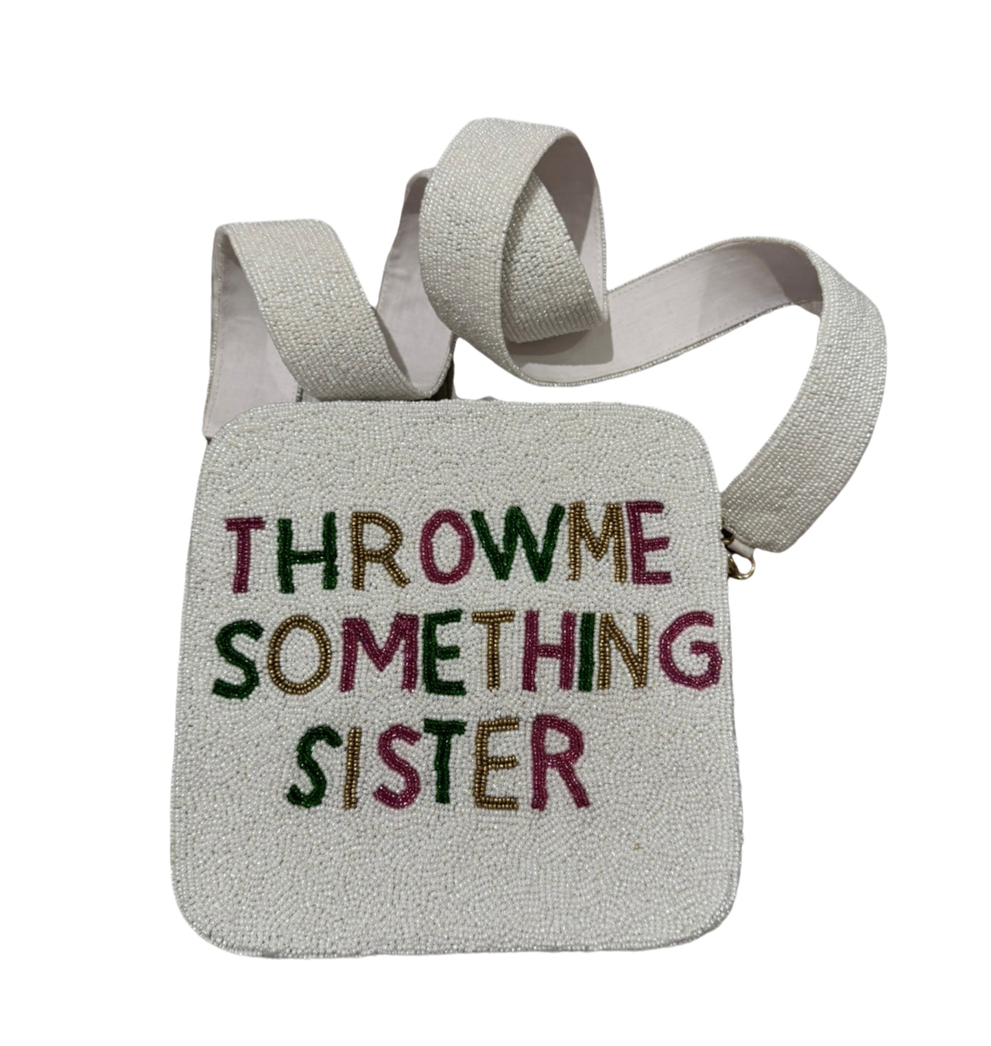 Beaded Crossbody | Throw Me Something Sister