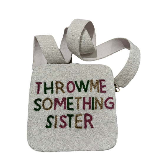 Beaded Crossbody | Throw Me Something Sister