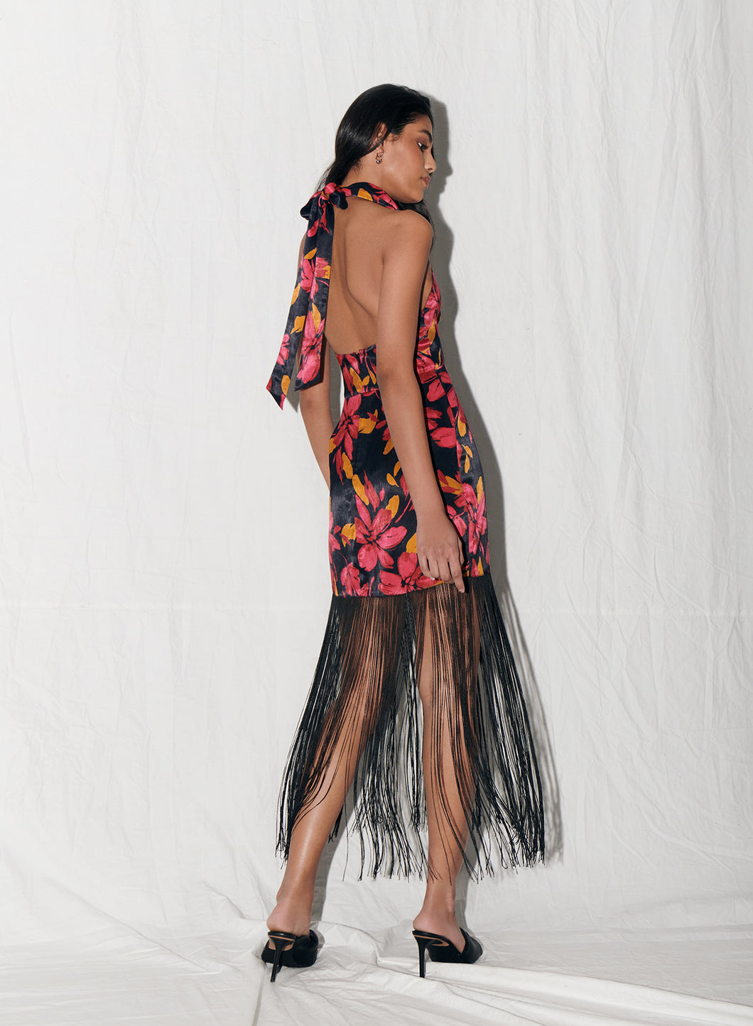 Addilynne Dress - Black Multi