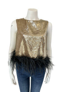 Gold Feather Tank