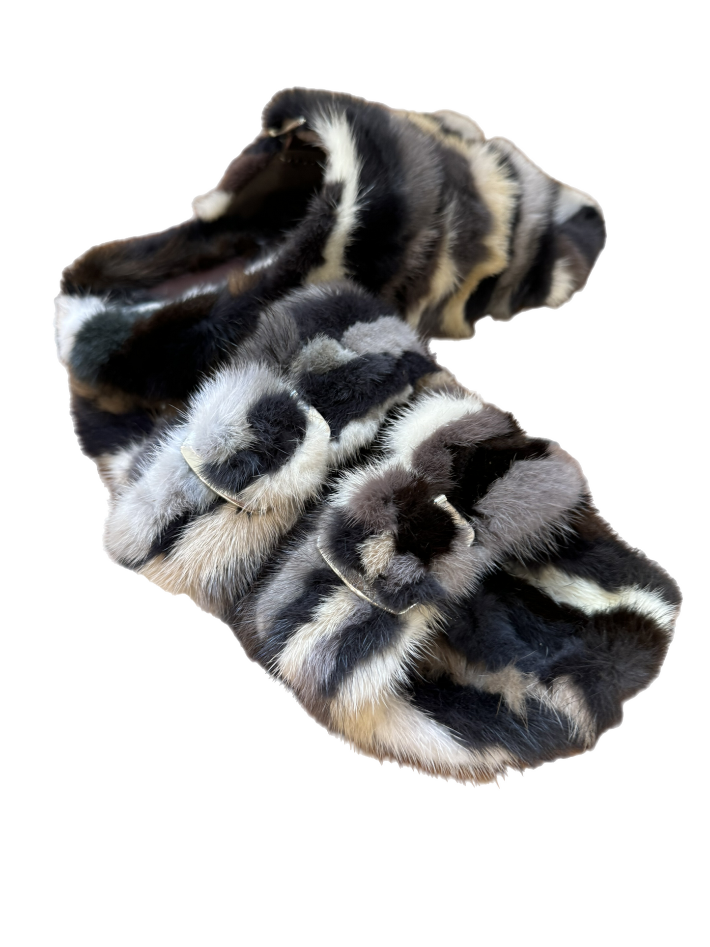 Mink Slide with Buckle
