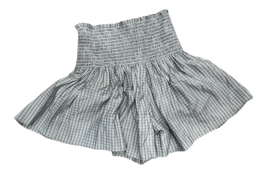 Erica Skirt Powder Blue Plaid