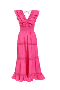 Azalea Dress - Hot Pink