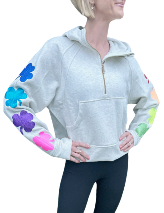 Clover Sweatshirt | Rainbow