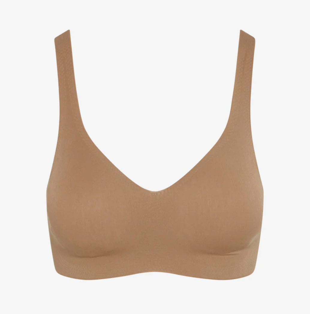 Butter SS Bralette - Toffee
