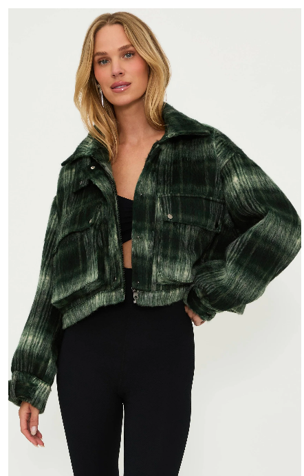 Isola Jacket - Pine Plaid | Limited Edition