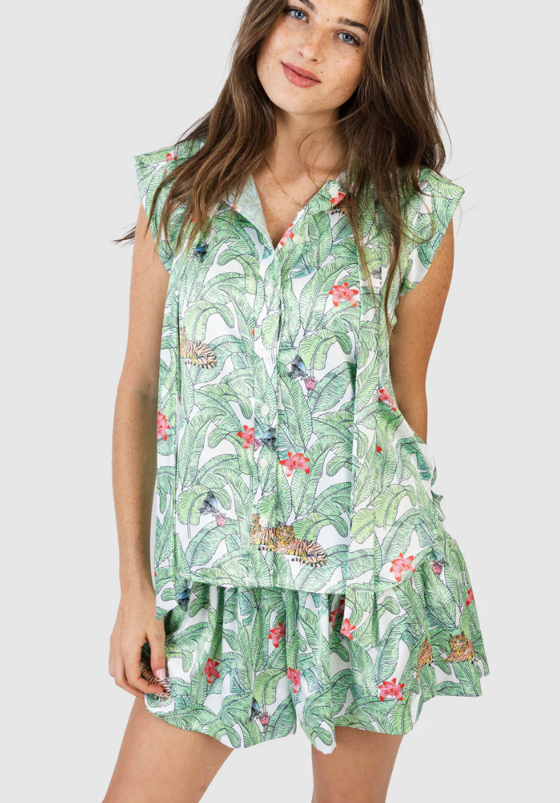 Erica Skirt Paradise Green