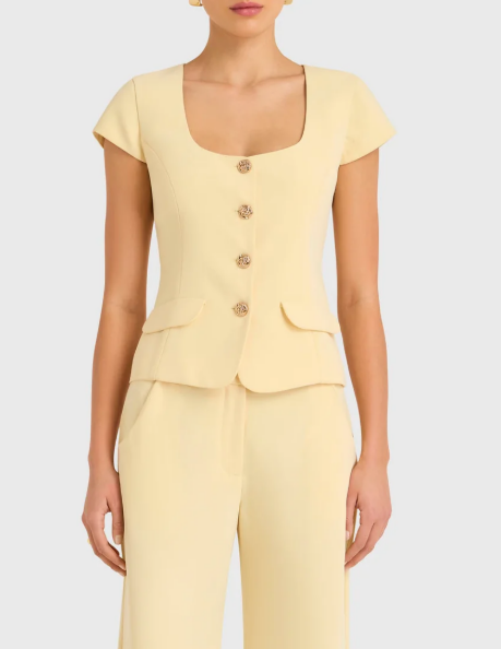Kya Top | Cornsilk