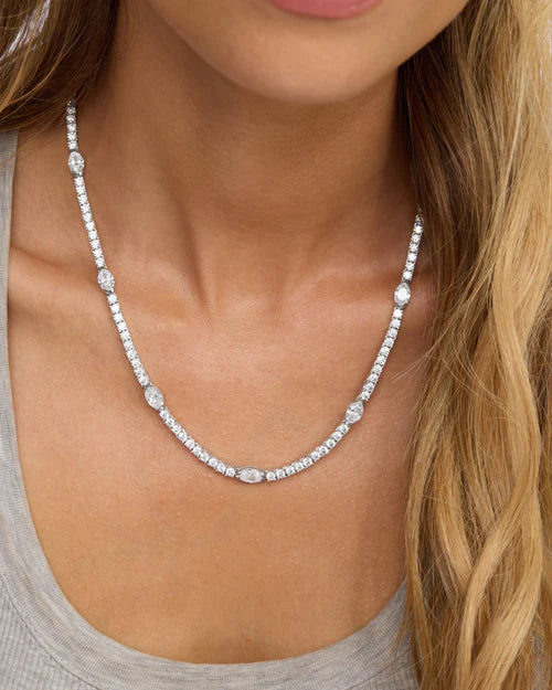 The Maven Tennis Necklace 18