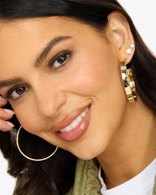 Atlas Hoops 2" - Gold
