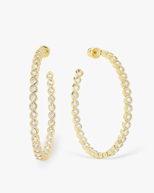 Baroness Hoops 2"- Gold|Diamonettes