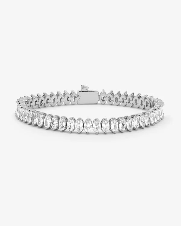 Baby "She's So Fine" Tennis Bracelet | Silver