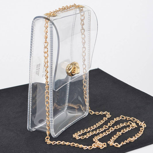 Clear Crossbody Phone Bag
