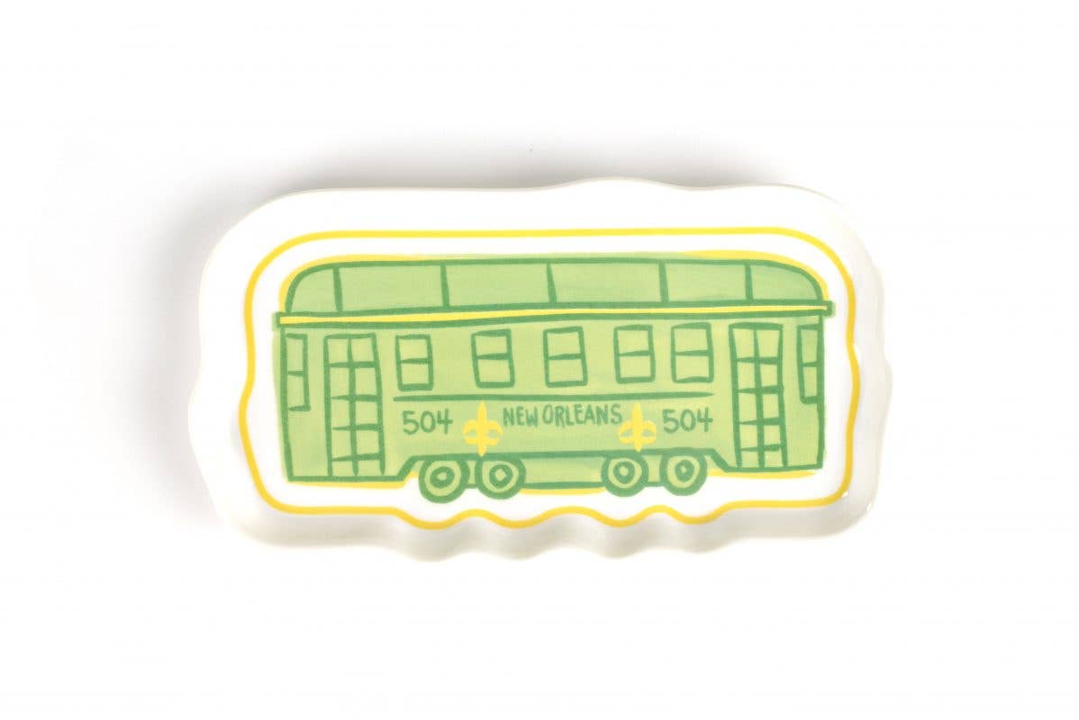 Streetcar Shaped Trinket Tray