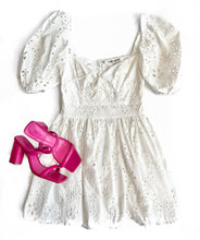 Load image into Gallery viewer, Jocelyn Mini Dress - White
