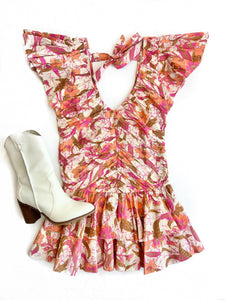 Minette Dress - Priya Pink