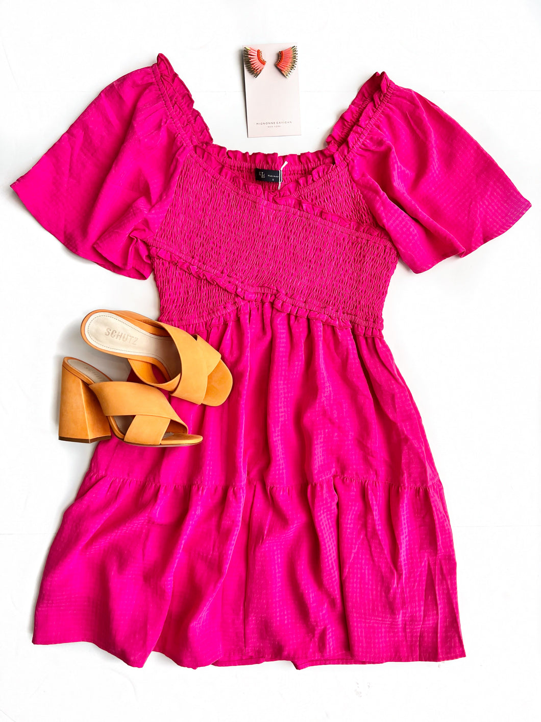 Ginger Dress - Pink