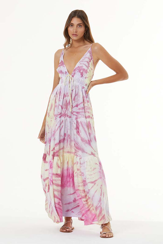 Sienna Dress - Bordeaux Venus