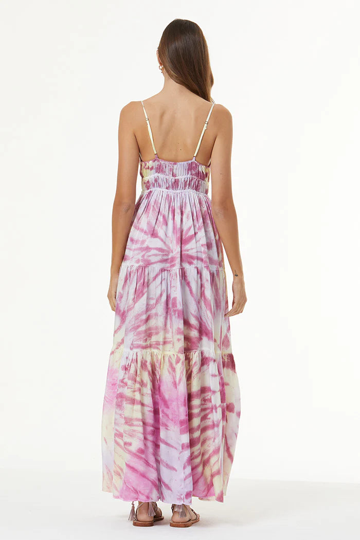 Sienna Dress - Bordeaux Venus
