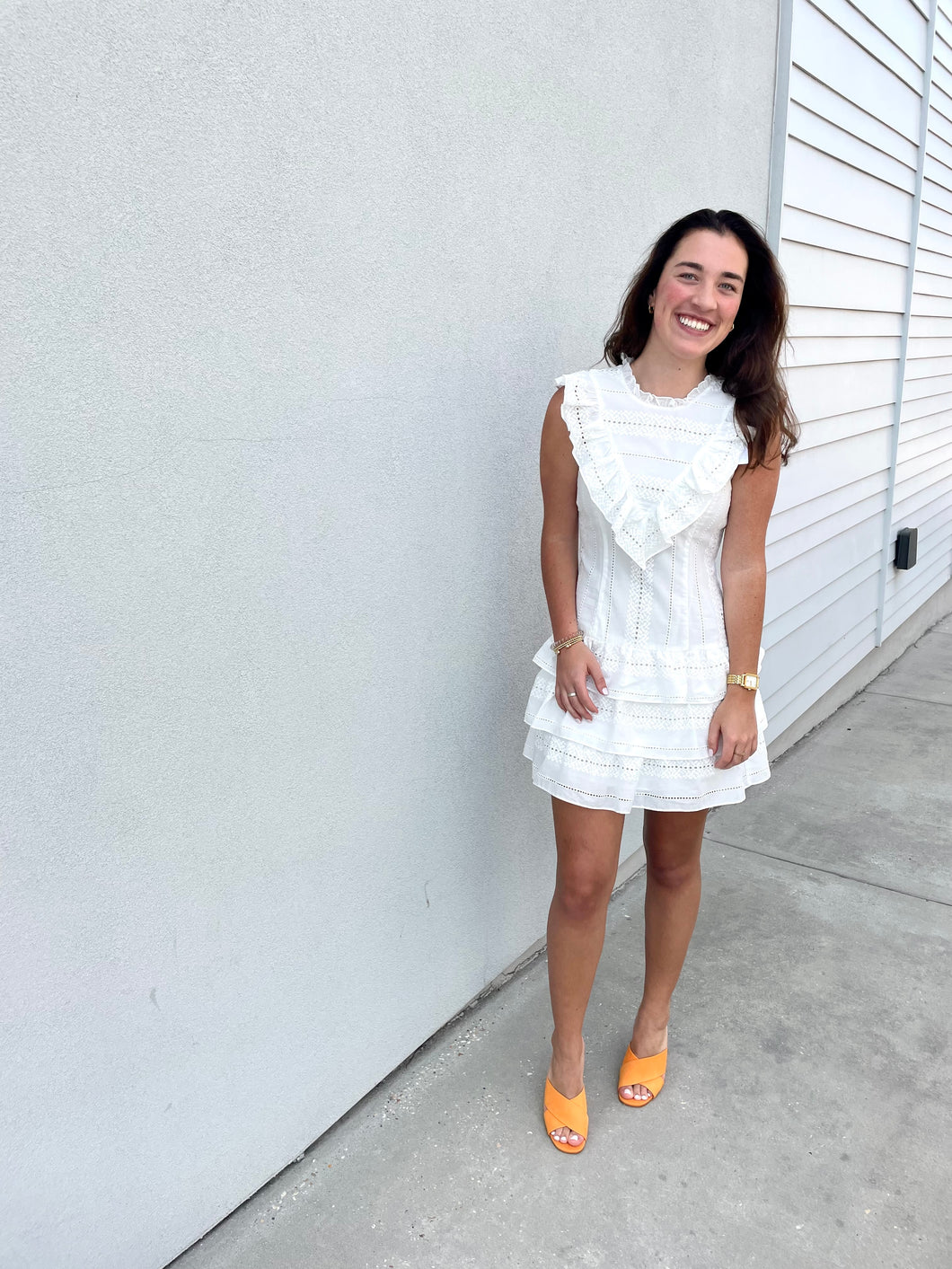 Marabel Dress - White