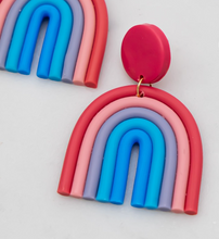 Load image into Gallery viewer, Rainbow Arch Earrings

