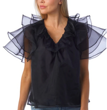 Load image into Gallery viewer, Poppy Top - Black

