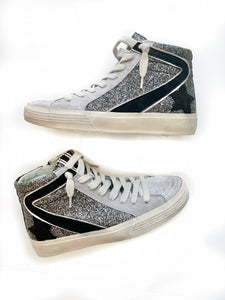 Roxanne Sneaker - Black/Silver