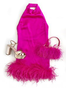 Lunaria Dress - Hot Pink